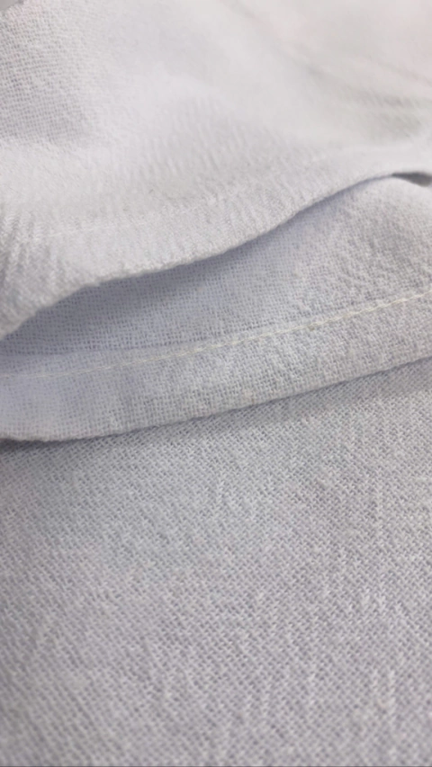 Pano de Prato Pé De Galinha Branco