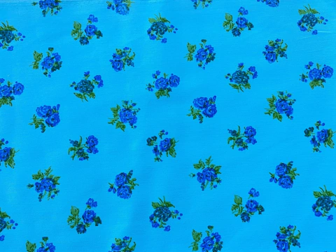 Tecido Sarja Média Estampada - S29