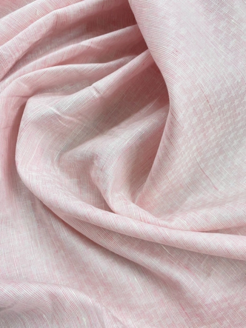 Tecido Cambraia De Linho Maq - Rosa -