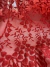 Tecido Tule De Malha Bordado - Vermelho na internet