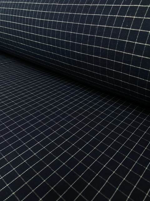 Tecido Sarjado Xadrez - S32