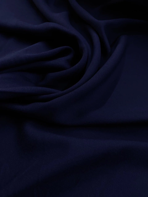Tecido Crepe De Viscose - Azul Marinho