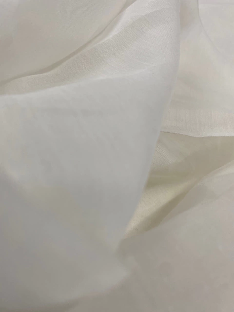 Tecido Seda c/ Algodão Off - LD
