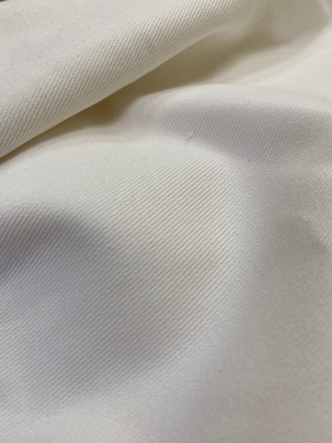 Tecido Sarja Pesada Off White