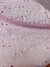 Tecido Laise Bordada Rosa Claro -L14 - comprar online