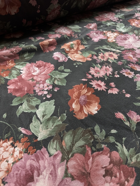 Tecido Pelúcia Dublada Estampada
