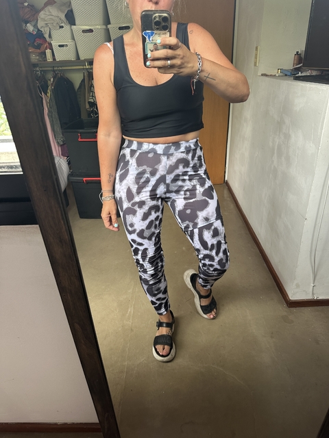 LEGGING PRINT BLACK & WHITE