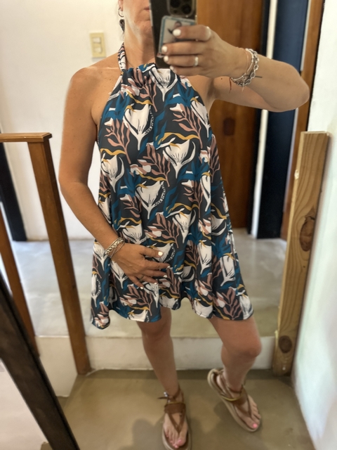 VESTIDO ELEFANTE AZUL - comprar online