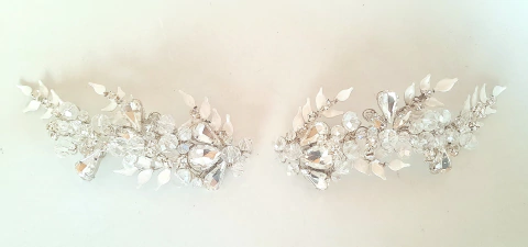 Tocado Audrey cristal