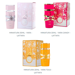 PROMOÇÃO DO DIA - 3 Miniaturas Yara's - Lattafa - comprar online