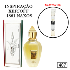 Amostra 1ml - Inspiração Xerjoff 1861 Naxos - 407