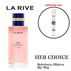 Amostra 1ml - Her Choice Eau de Parfum - La Rive