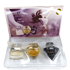 Kit Dream Brand Collection - 3 frascos de 25ml - ref. Fem 03