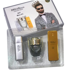 Kit Dream Brand Collection - 3 frascos de 25ml - ref. Men 01