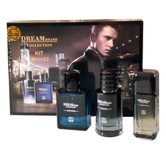 Kit Dream Brand Collection - 3 frascos de 25ml - ref. Men 02