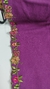 Algodón bordado violeta 10cm en internet