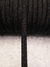 Elástico 1cm negro con lúrex negro