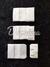 Broches de tela 3cm blanco x 10 unidades - comprar online