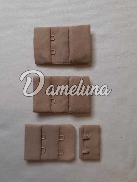 Broches de tela 3cm visón x 10u - comprar online