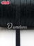 Bretel rasado 1cm negro Zanotti Dolly