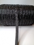Bretel rasado 1 cm negro Importado