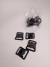 Broches para amamantar 1cm negro x 10 pares