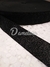 Elástico 3cm negro con lúrex negro - comprar online