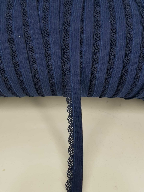 Picot bombachero Azul noche Flor