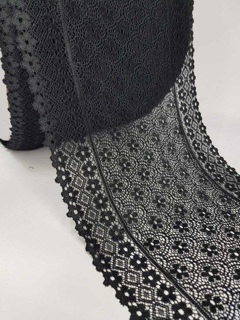 Puntilla 19cm Negro P837