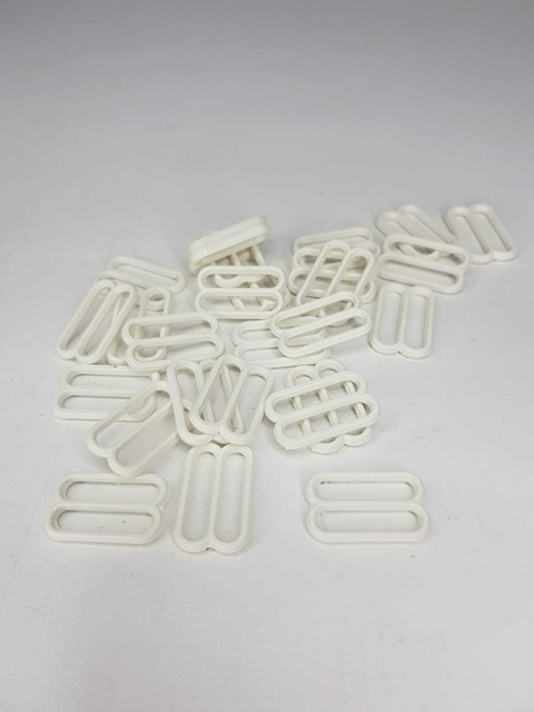 Correderas blancas 18mm x10