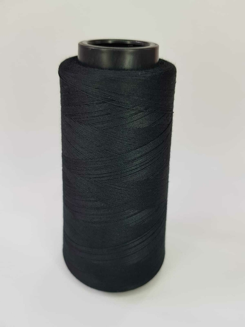 Carrete hilo Poliester x 2000mts Negro