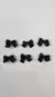 Moños grueso Negro x 10 unidades