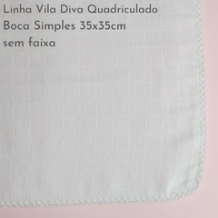 Boca Quadriculado sem Faixa Vila Diva 35x35 (Simples) - loja online