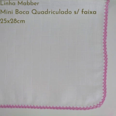 Mini Boca (29x27) Quadriculado sem Faixa (Linha Mabber)