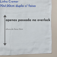 Fralda banho Dupla 70x120 (linha Cremer) - comprar online