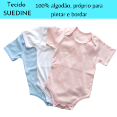 Body Manga Curta -SUEDINE-