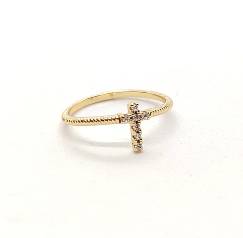 ANIILLO CRUZ GOLD