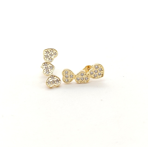 AROS CORAZONES GOLD