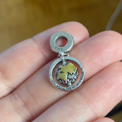 CHARM GLOBO TERRAQUEO - Sophiee Jewelry