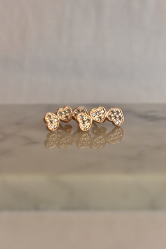 AROS CORAZONES ROSE