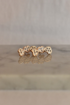 AROS CORAZONES ROSE - comprar online