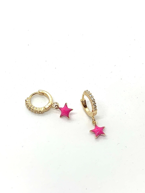 AROS ESTRELLA PINK