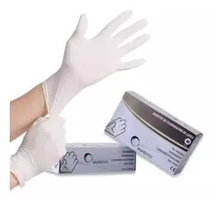 Guantes de latex- Cajon de 10 cajas x100 unidades