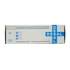 Guantes de Examen látex caja x 100 - tienda online