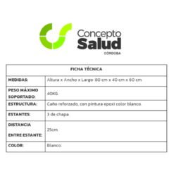 Carro De Tres Planos Chapa Rodante - tienda online