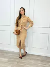 VESTIDO MIDI JEANS MANGA LONGA C/ FENDA -  Natália Lourenço | Moda Feminina e Acessórios
