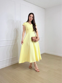 VESTIDO MAX MIDI ALFAIATARIA LAYS - comprar online