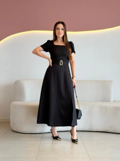 VESTIDO MAX MIDI ALFAIATARIA CLEO