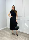 SAIA MIDI PLISSADA RENDA - comprar online