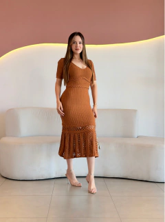 VESTIDO MAX MIDI TRICÔ MÔNICA